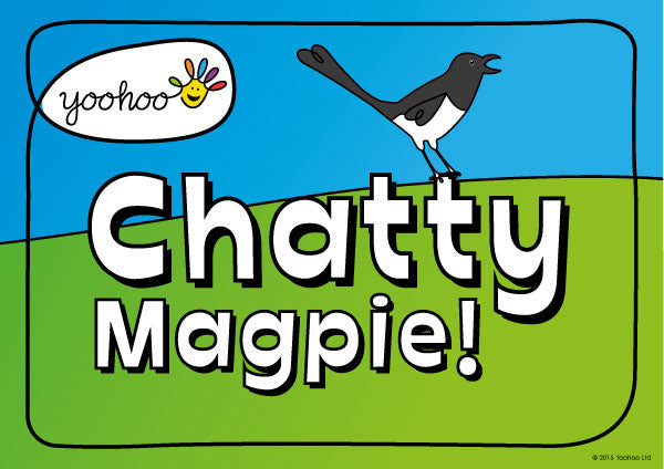 Chatty Magpie – the mighty box of fun!